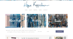 Desktop Screenshot of hopekoppelman.com